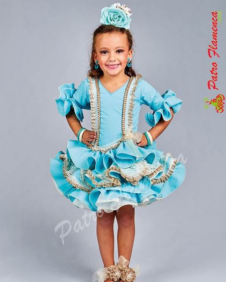 Vestido flamenca niña