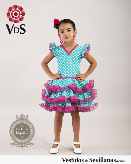 Vestido sevillana niña