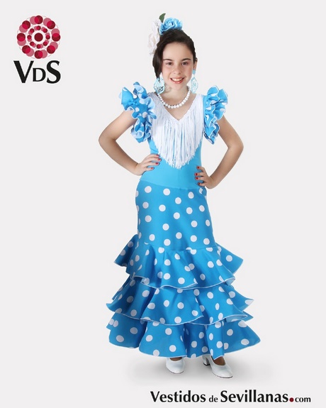 Vestidos de flamenca bebe
