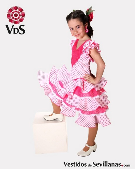 Vestidos de flamenca para bebes