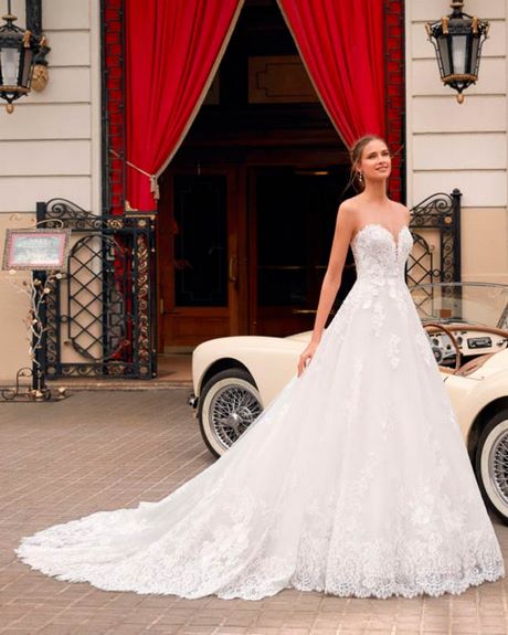 Vestidos de novia modelo princesa