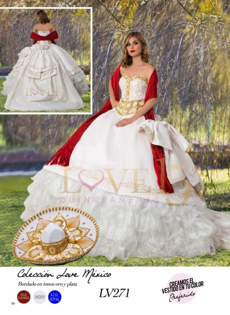 Vestidos de quinceañera charros