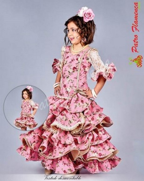 Vestuario flamenco niña