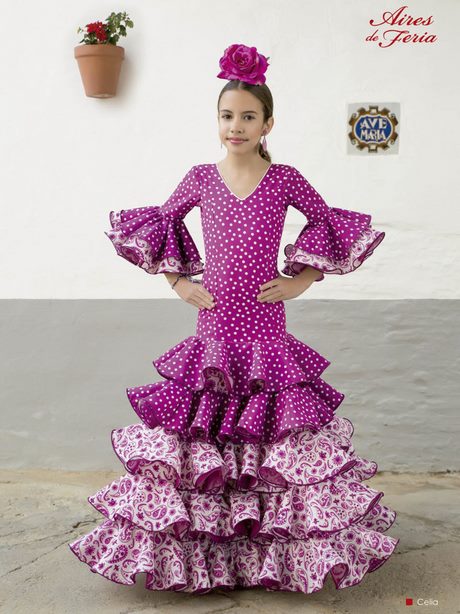Trajes de flamenca niña 2022