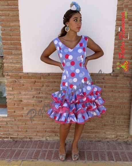 Vestidos cortos de flamenca 2022