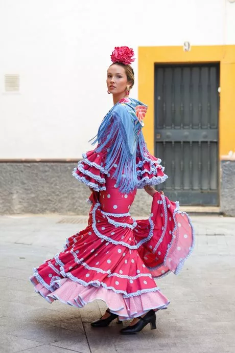 Trajes de flamenca canasteros 2023