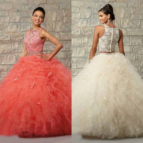 2 piece quinceanera dresses