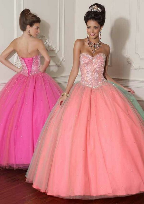 Light pink quinceanera dresses