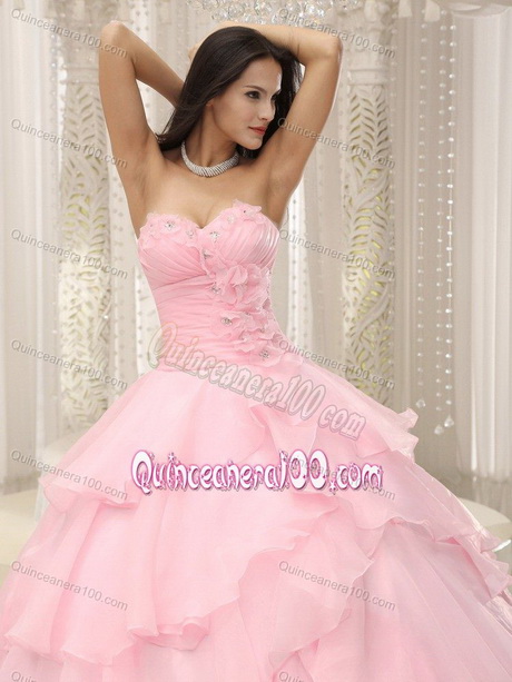 Light pink quinceanera dresses