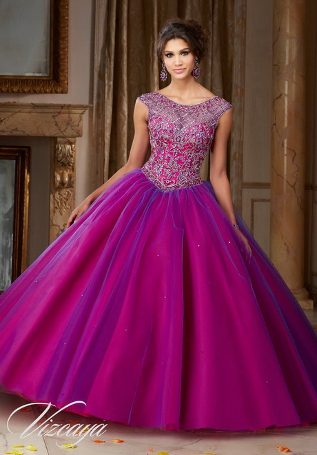 Purple quinceanera dresses