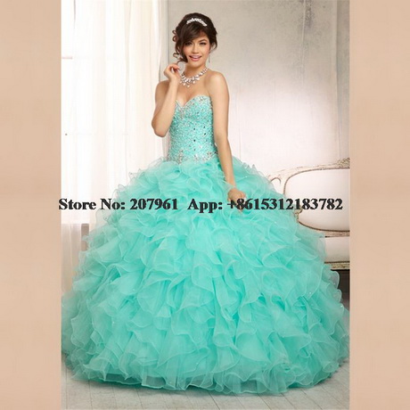 Turquoise quince dresses