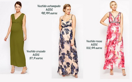 Vestidos largos premama