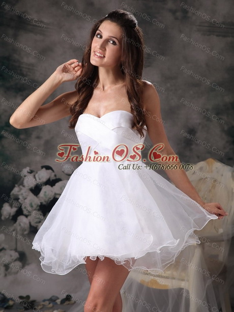 White dama dresses