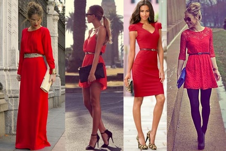 Complementos vestido rojo fiesta