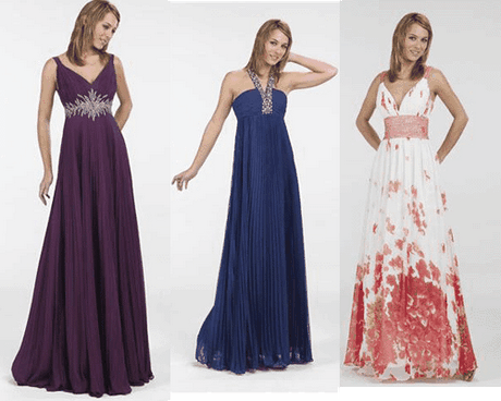 Modas de vestidos largos sencillos