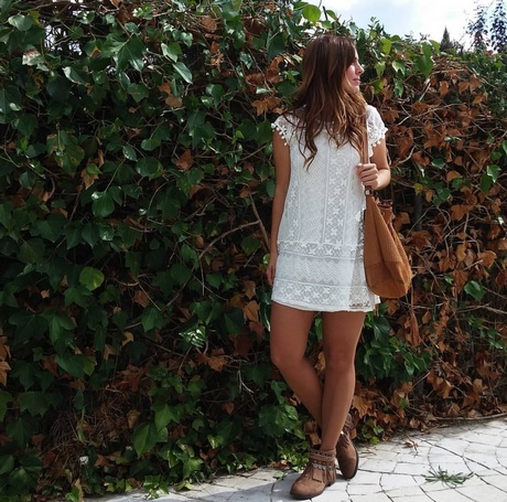 Vestido boho blanco