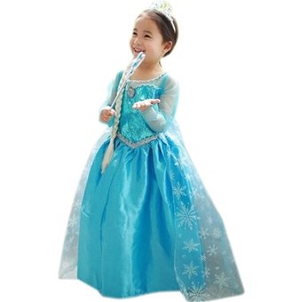 Vestido de princesa niña