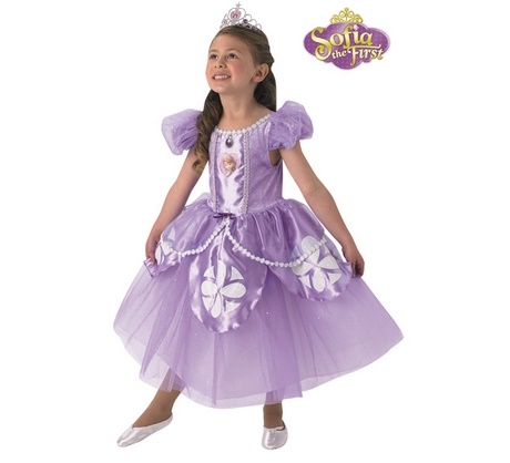 Vestido de princesa niña