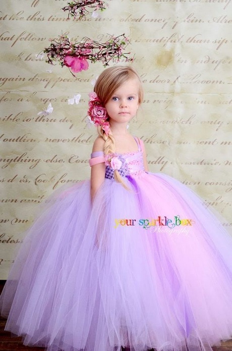 Vestido de princesa niña