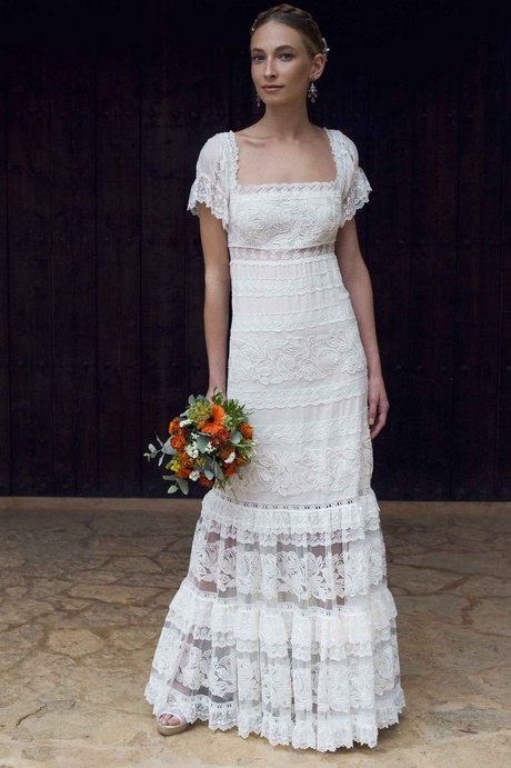 Vestido novia bohemio