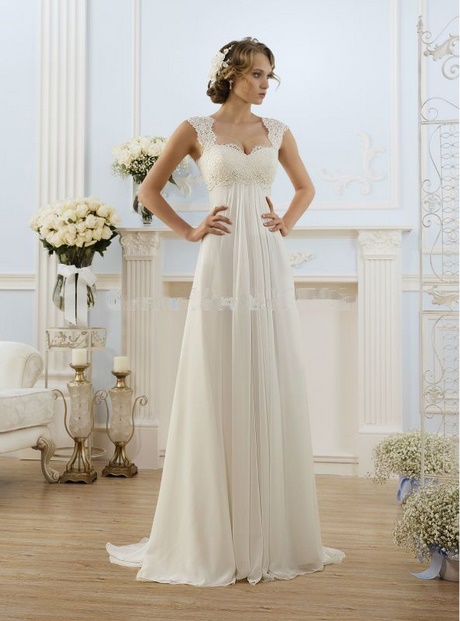 Vestido novia simple