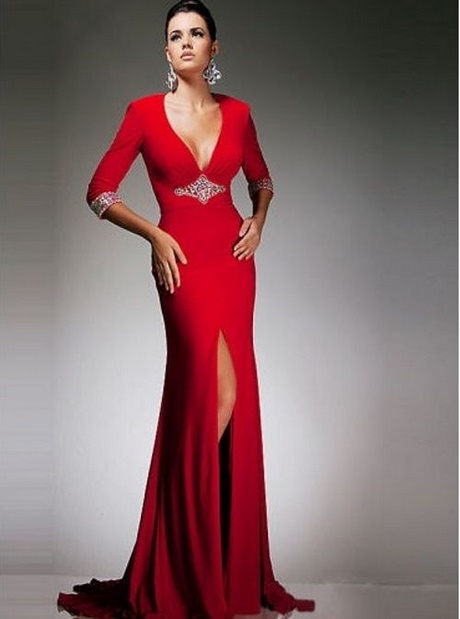 Vestido rojo ceñido