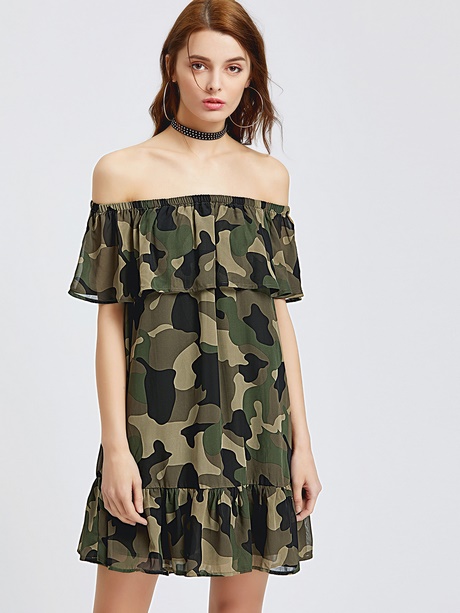 Vestidos de camuflaje