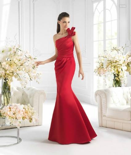 Vestidos para boda rojos