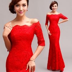 Vestidos rojos para mujer