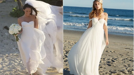 Vestidos de novia playa 2017