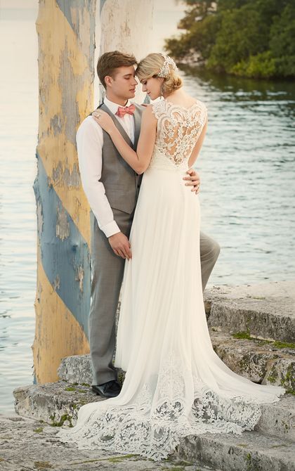 Vestidos de novia playa 2017