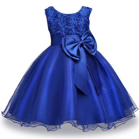 Vestido azul de princesa