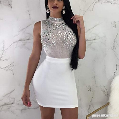 Vestido blanco para fiesta noche