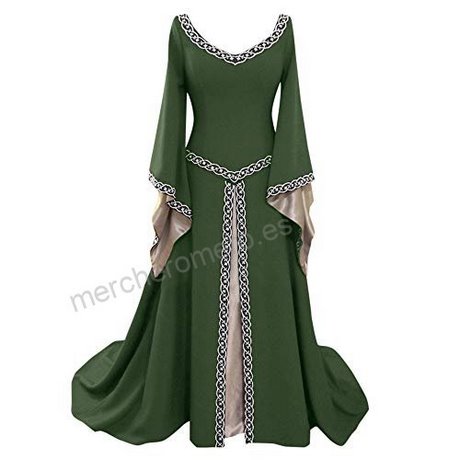 Vestido de princesa medieval