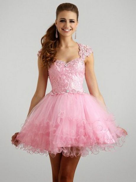 Vestidos para una quinceañera cortos