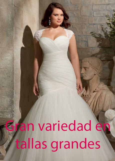 Trajes de boda tallas grandes