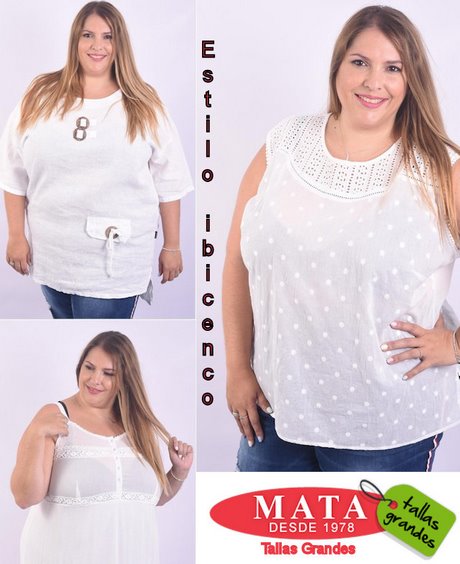 Vestido blanco ibicenco talla grande