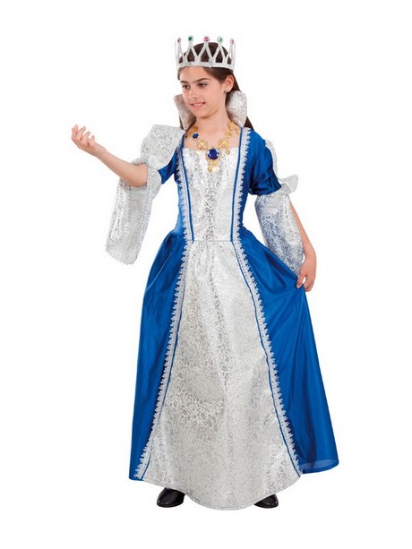 Vestido princesa azul