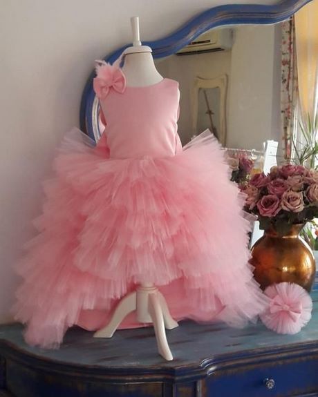 Vestido rosa de princesa