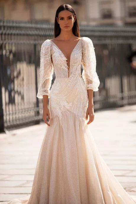 Moda en vestidos de novia 2024
