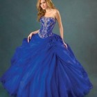 Fotos de vestidos de 15 años color azul
