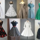 Fotos vestidos años 50