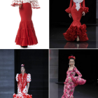 Colores de moda en trajes de flamenca 2023