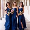 Vestidos para damas de honor azul