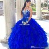 Blue quinceañera dresses